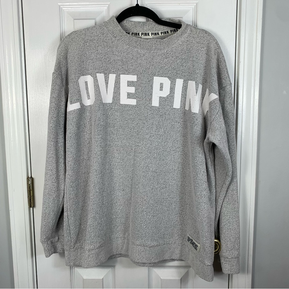 Victoria’s Secret Gray Sweater Oversized Size Medium